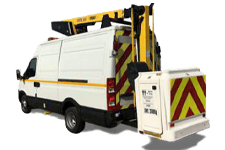 Car Hire Stoke-on-Trent - 12.5M Cherry Picker 3.5T - Van hire Stoke-on-trent